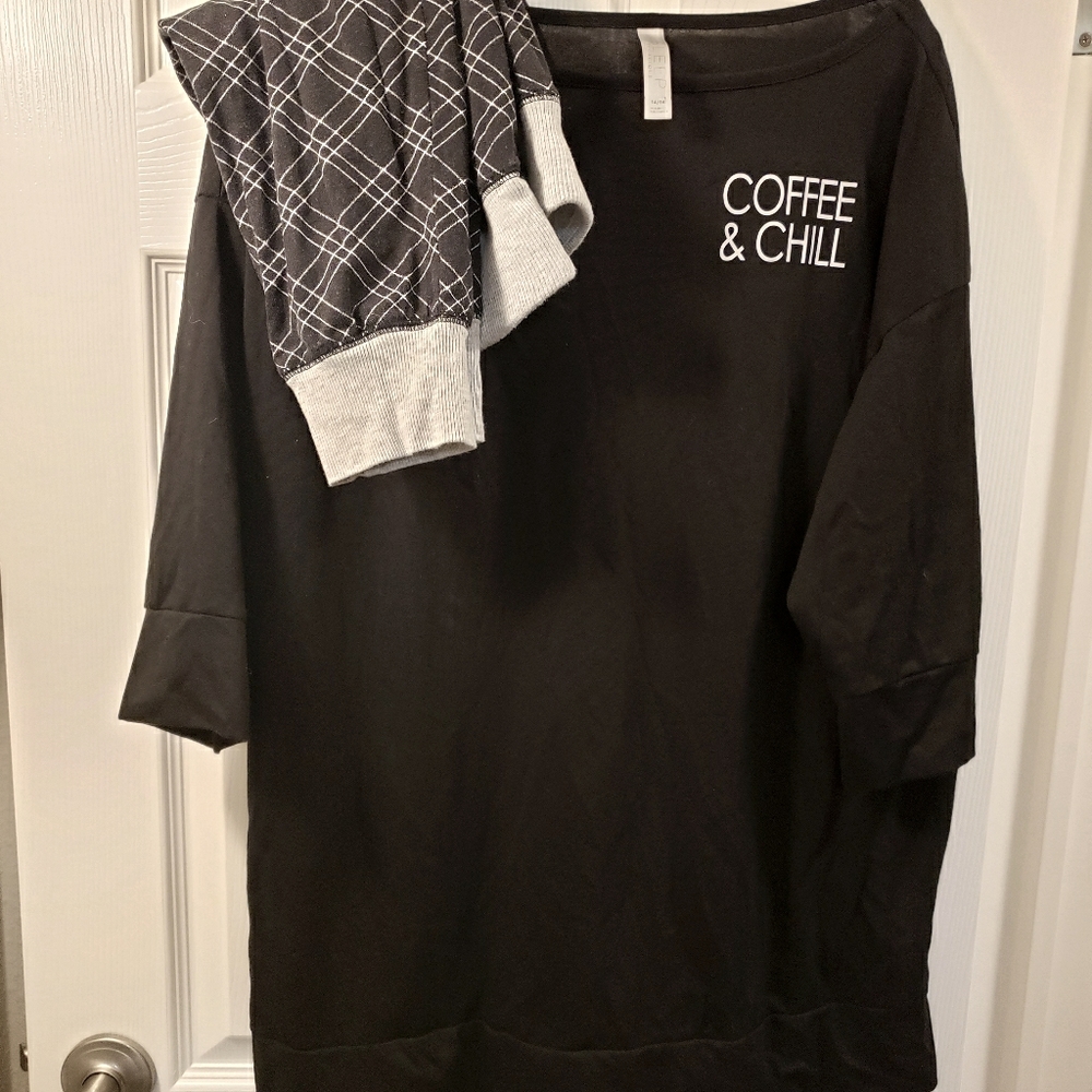 Coffee and Chill pj set